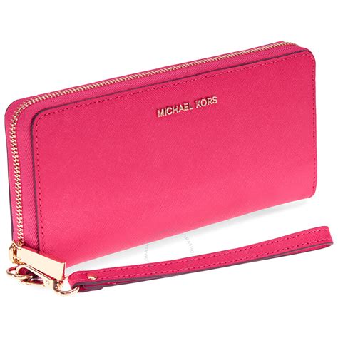 michael kors jet wallet pink.